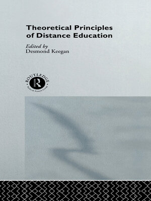 cover image of Theoretical Principles of Distance Education